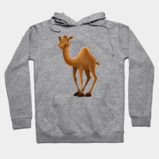 Cute Camel Drawing Hoodie